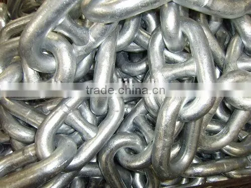 Q235 Galvanized Long Welded Link Chains Manufacturer Anchor Chain photo-3