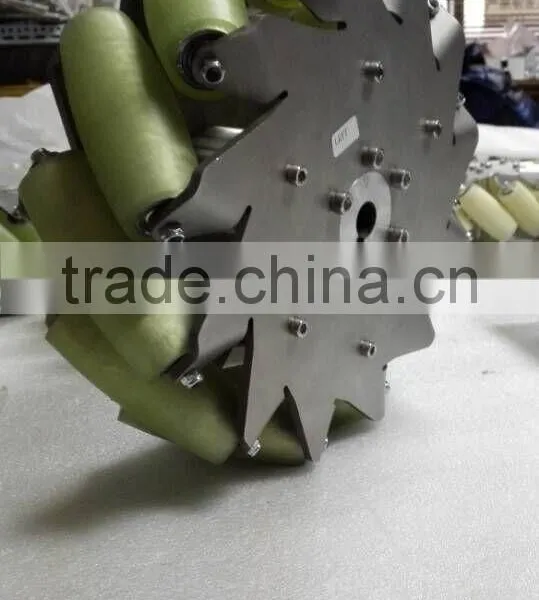 10 Inch (254mm) Heavy Duty Industrial Mecanum Wheel (professional Custom,Payload:100kg/pcs) photo-2