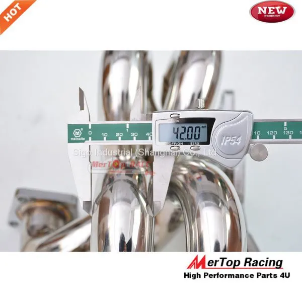 Mertop Race Stainless Steel VW Golf 1 MK1 16v 1.8L and 2L T3 Turbo Exhaust Manifold With Audi RS2 Wastegate Flange photo-2