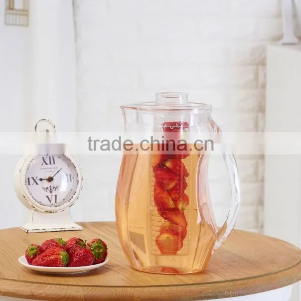 Creative Heat Cold Kettle High Bulk Acrylic Cold Water Bottles to Store Fruit Chinese Herbs Tea Kettle photo-6