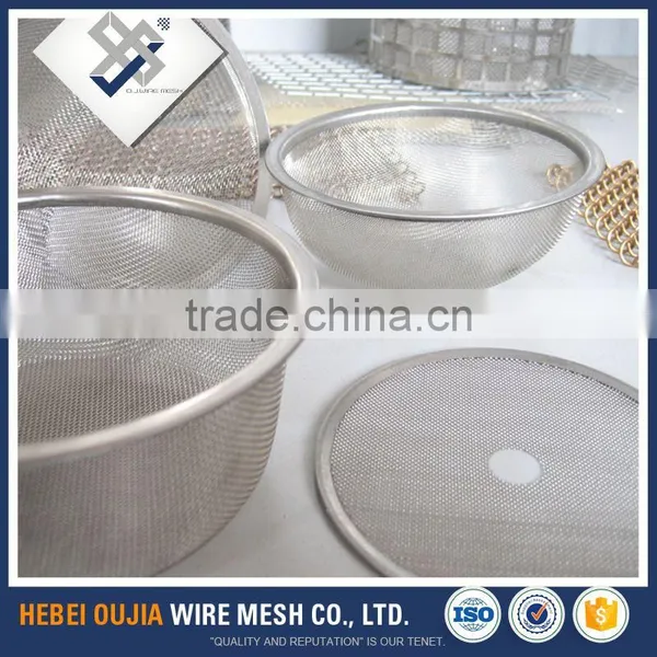 100 Micron Aluminum Stainless Steel Iron Wire Mesh Filter photo-6