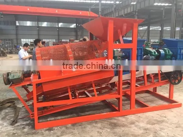 Rotary Drum Screen ,screen Conveyor With Hopper photo-2