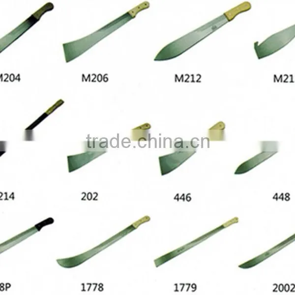 High Quality Sugarcane Cutlass Matchet or Machete With Wooden or Plastic Handle photo-6