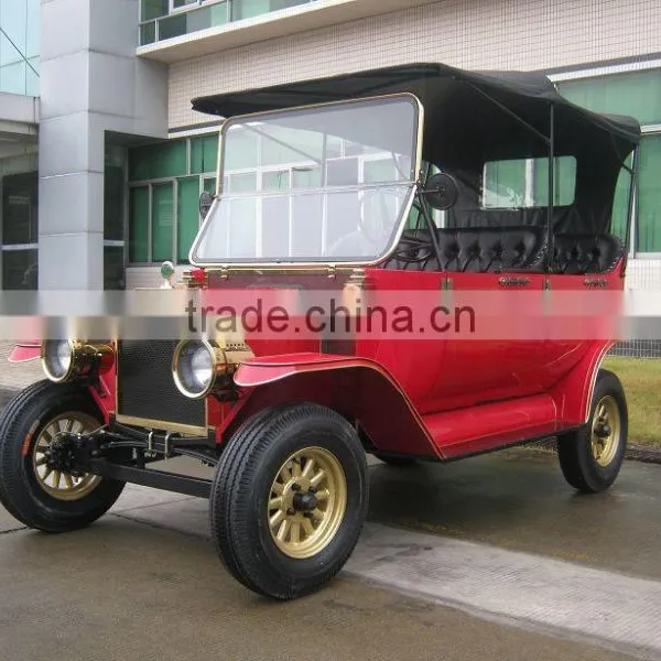 5 Seats RARIRO Vintage Electric Horse Carriage Royal Golf Car Factory photo-2