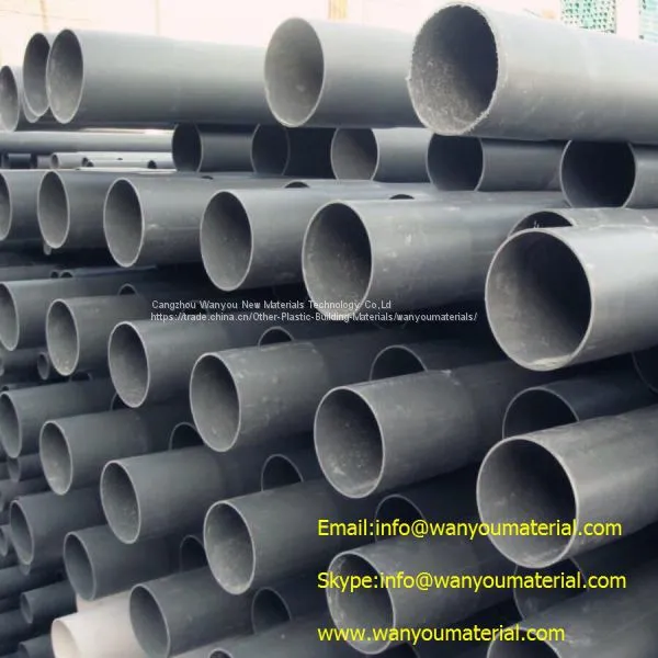 Plastic Pipe - Irrigation PVC-U Pipe Info@wanyoumaterial Com