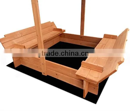 Kids Sandbox With Canopy and Two Bench Seats photo-5