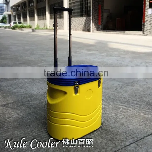 12/18cans White & Blue 10L Foam Insulation Plastic Cooler Box photo-5