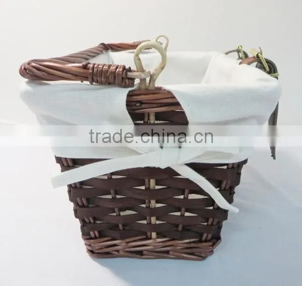 Bulk Cheap Wicker Basket With Handle for Bike photo-6