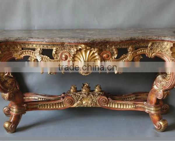 Polyresin Console Table for Hotel Lobby ME-4521-05 photo-3