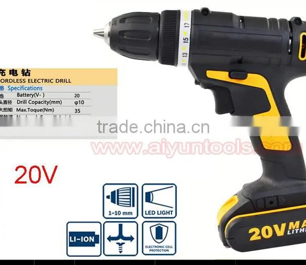 12v 16v 18v 20v 21v Battery Cordless Drill Hammer Impact Wrench Power photo-5