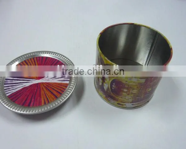 Round Tin Can Candle Can photo-2
