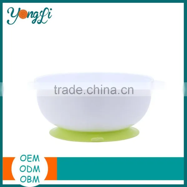 BPA Free Hot Sell Baby Suction Baby Bowl /Baby Feeding Bowl/Baby Bowl With Spoon Children Bowl photo-2
