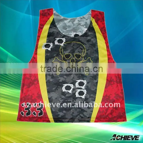 Cheap Custom Lacrosse Pinnies, Lacrosse Mesh Wholesalers photo-5