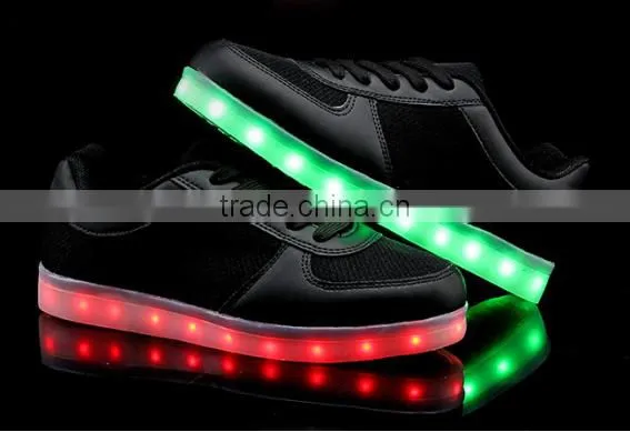 Black White Led Shoes photo-3