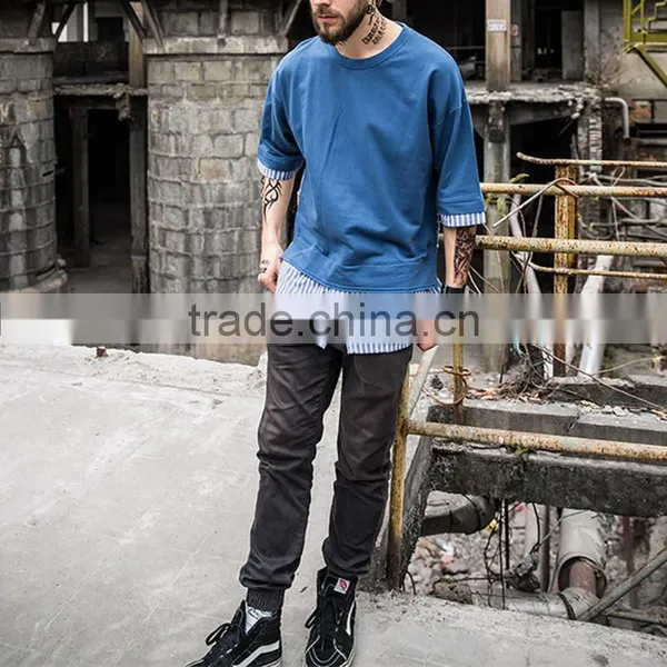 Fancy High Quanlity Fashion Custom Men Stylish t Shirt Cotton 100% t Shirt Men Wholesale China Supplier photo-4