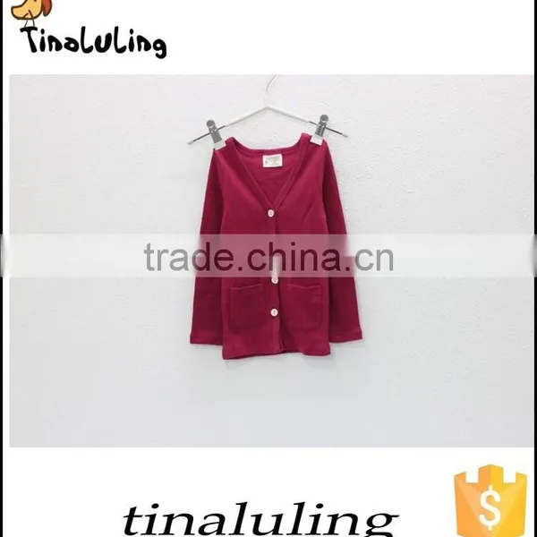New Arrival Boys Cashmere Sweater Children Cardigans in Plain Colors photo-5