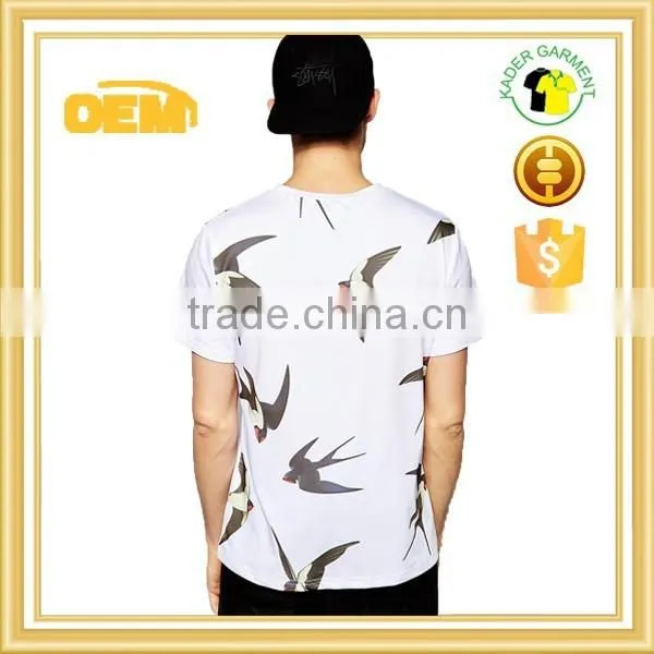 Swallow Sublimation Printing T-shirt, Fashion Printed t Shirt for Men,custom t Shirts photo-2