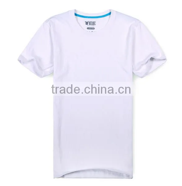 2017 Garment Factory Customized Your Own Brand Design Plain Color 95% Cotton 5% Spandex Private Label High Quailty Men T-shirts photo-6
