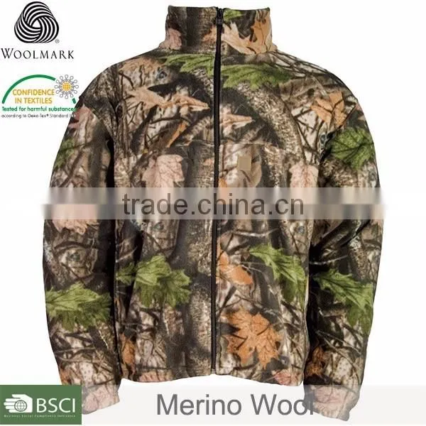 Eco-friendly Mens Winter Outdoor Hunting Clothing 100% Merino Wool , Men's Outdoor Clothing photo-4