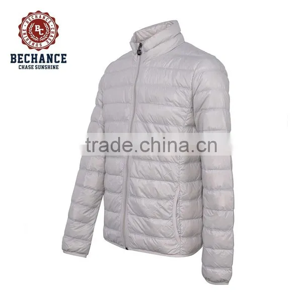 H1052 Mens Light Down Jacket for Male Breathable Coat Winter Wearing photo-2
