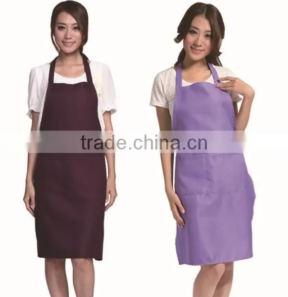 Colorful Fashion Custom Cheap Price Kitchen Linen Apron With Embroidery Logo photo-5