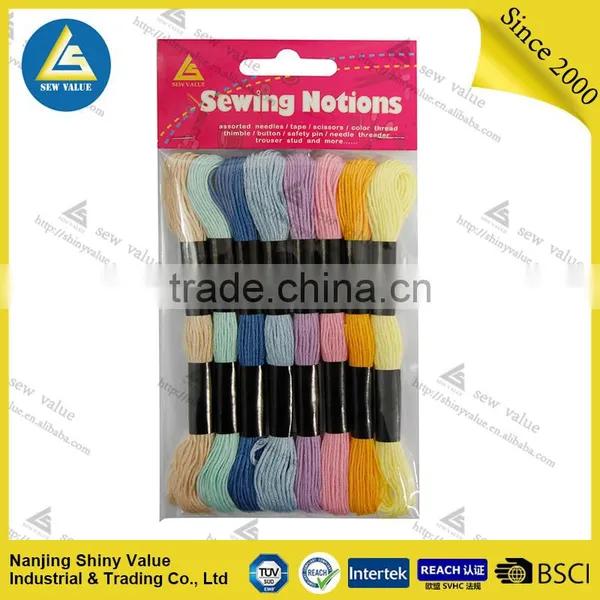 100% Cotton Embroidery Sewing Thread / Metalic Thread Manufacturer photo-6
