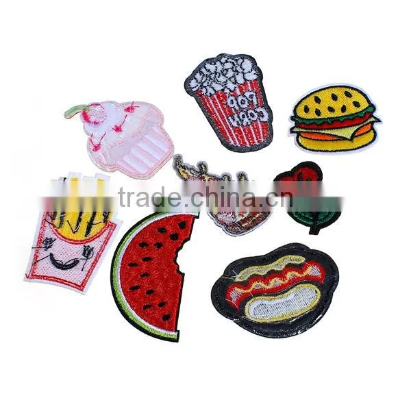Wholesale Fabric Iron On Patch Fruit Food Iron Patch photo-2