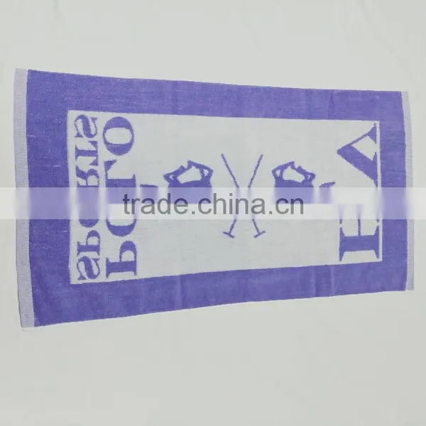 Custom Jacquard Logo 100 Cotton Bathroom Towel photo-2