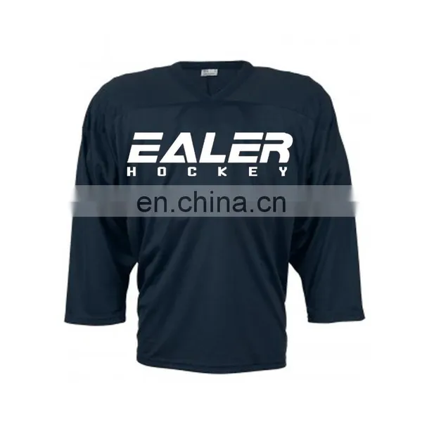 Wholesale Custom Dry Fit Sublimated Ice Hockey Team Jersey With Spandex photo-3