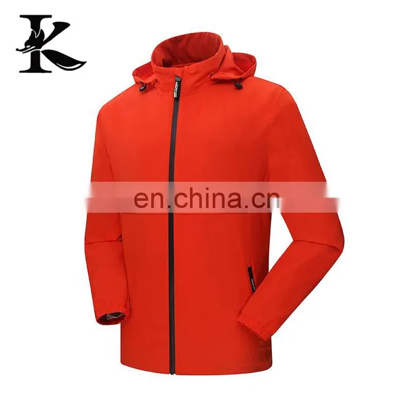 2016 Custom Lightweight Quick Dry Coat Windbreaker Waterproof Sports Wear Jacket photo-4