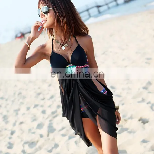 Show Lingerie New Steel Bracket Gather Net Yarn Skirt Style Siamese Dress Sexy Swimsuit For Ladies photo-2