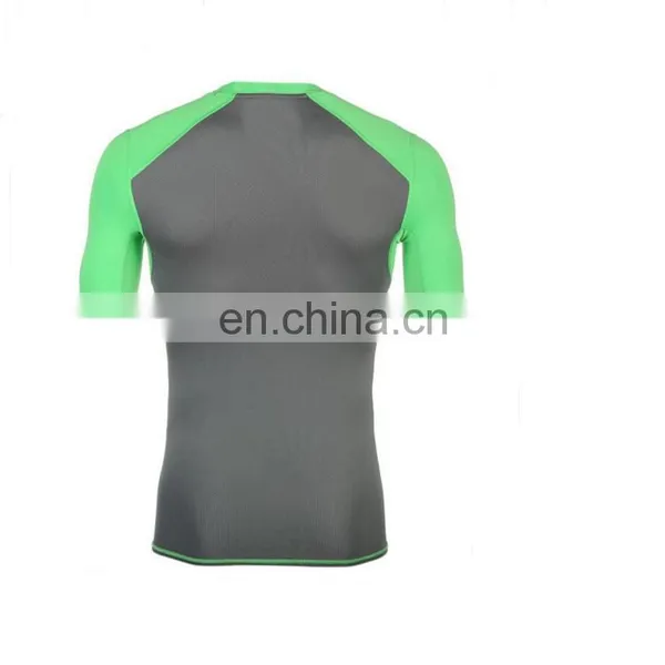 Short Sleeve Light Green t Shirt Compression photo-2