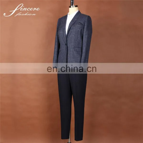 Ladies 100% Cotton Linen Designs Fabric Suits Wholesale Linen Suits