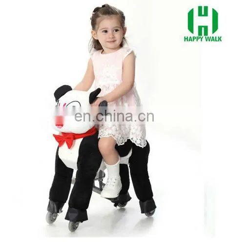 2017 Hot Sale Mechanical Horse for Sale, Plush Horse Ride-on for Kids, Walking Pony Toy photo-4