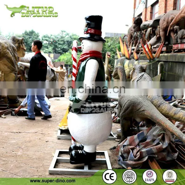 Amusement Park Lifesize Animatronic Snowman photo-3