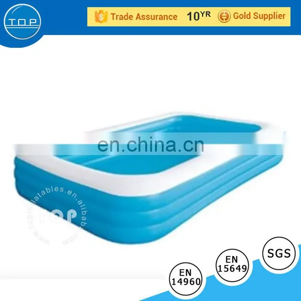 TOP INFLATABLES Inflatable Glass Swimming Pool Inflatable Swimming Pool for Sale photo-2