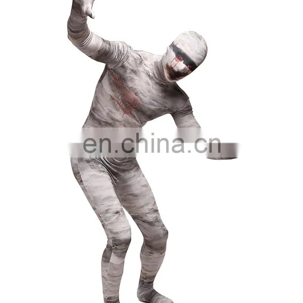 Halloween Mummy Lycra Spandex Zentai Suits Cosplay Costume Wholesale Retail photo-3
