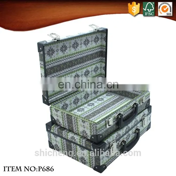 2016 New Design Cardboard Suitcase Shape Box photo-2