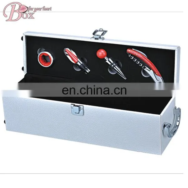 Custom Wine Box Luxury Gift Box for Wholesale Champagne and Glasses photo-4