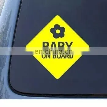 Good promotion item custom baby car sign for sales