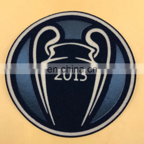 Factory Whosale Iron on Flock Patch photo-5