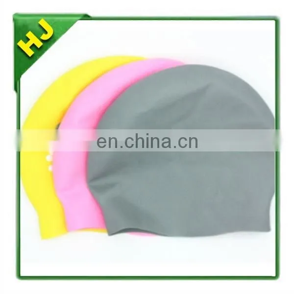 Seamless Round Silicone Swimming Cap photo-3