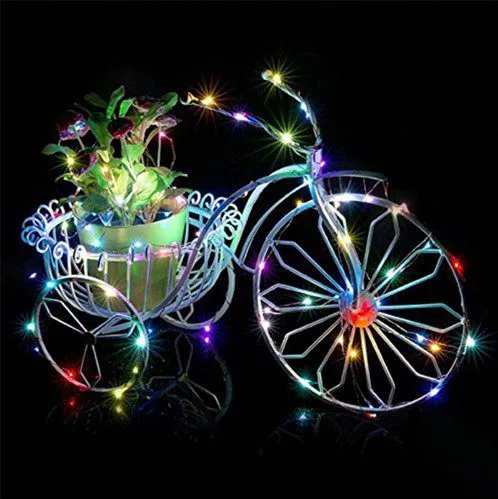 3M 5M LED String Copper Wire Battery Operated LED String Fairy Lights Party Wedding Christmas Decoration photo-2