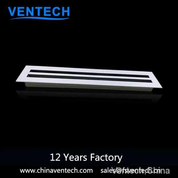 Aluminum Linear Slot Diffuser Ceiling Vent Hvac System