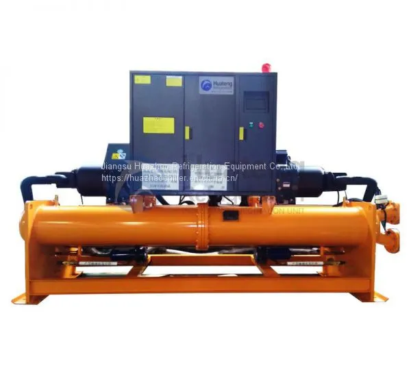 Full Closed 220v Water Cooled Screw Chiller