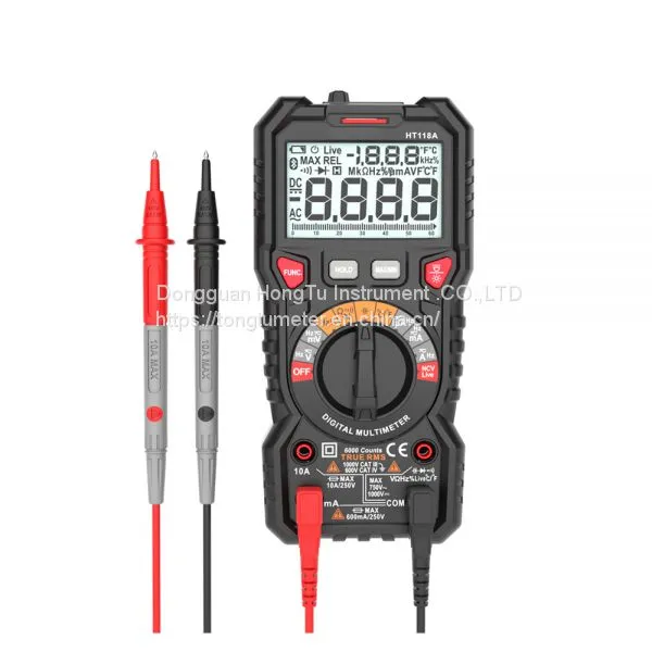 High-precision Digital Analog Multimeter With Led 6000 Count Measurement Multimetro Digital photo-2