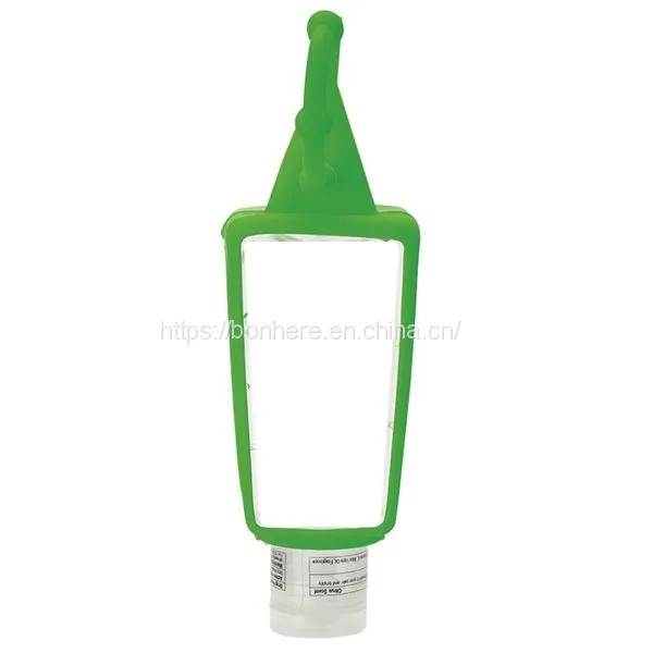 30ml Pocket Hand Gel Instant Waterless Antibacterial Hand Sanitizer Bottle Silicone Holder photo-3