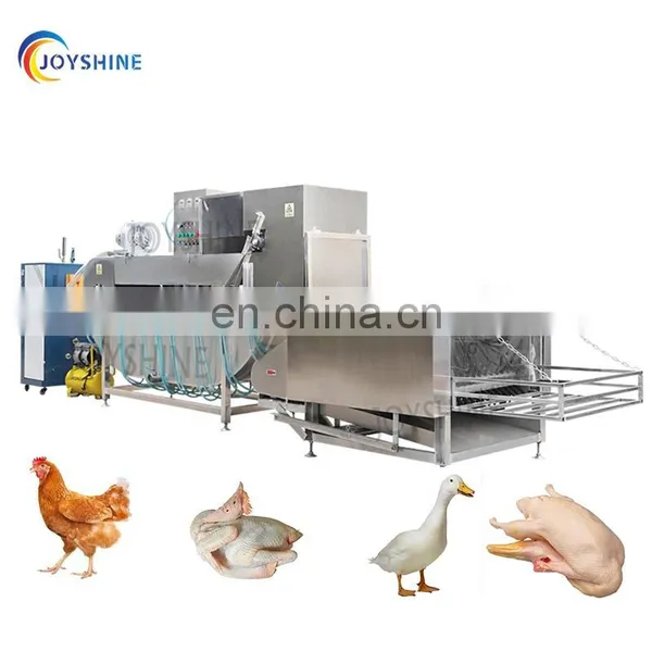 Large Chicken Plucker Slaughter Equipment Feather Scalding and Plucking Machine for Sale photo-2