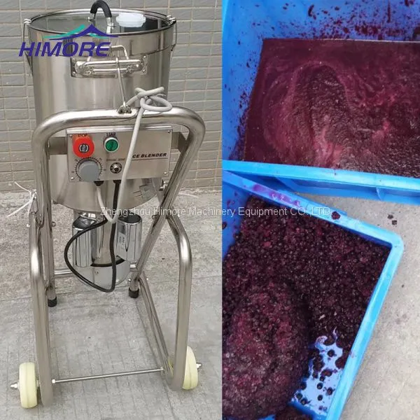 Tiltable Industrial Garlic Beans Blueberry Cucumber Blender Pulping Machine Apple Pear Juicer photo-2