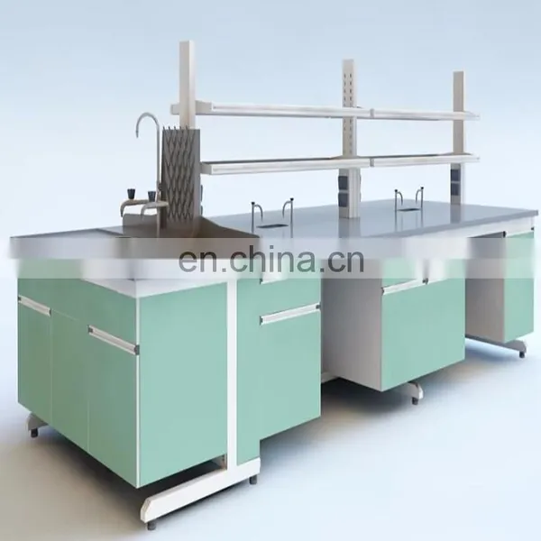 CE ISO14001 Wood-Steel Laboratory Bench Table Laboratory Workbench Laboratory Electronic Workbench photo-3